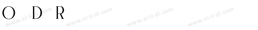 OachimDemo Regular字体转换 OachimDemo Regular字体转换